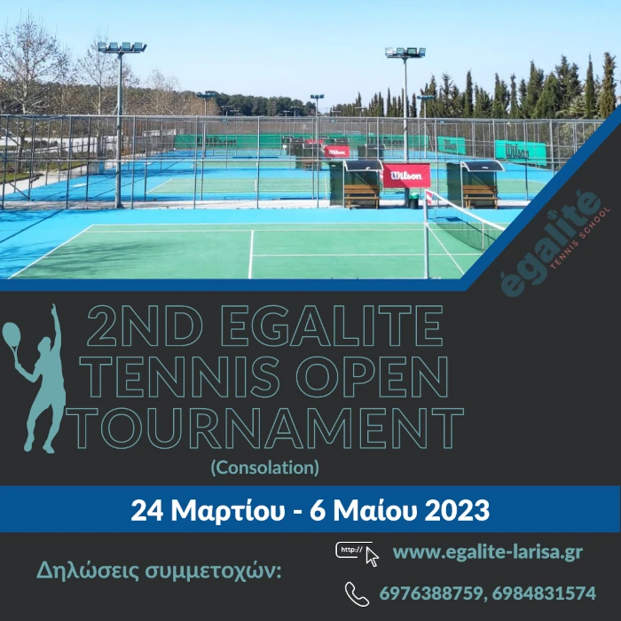 2nd Egalite Tennis Open Tournament